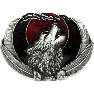🆕Men's Silver Western Rectangle Irish Scottish Celtic Knot Cowboy Belt Buckle